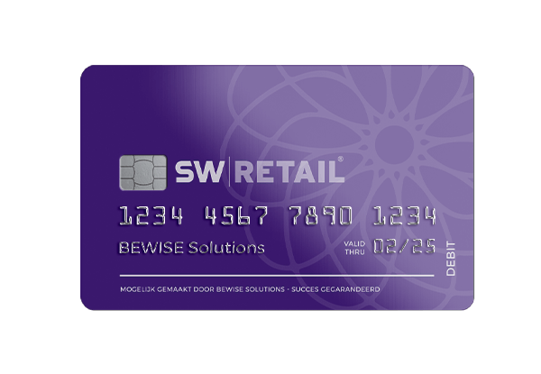 Creditcard SW Retail webshop laten maken