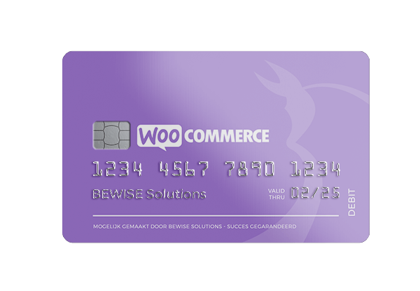 Creditcard WooCommerce webshop laten maken Oss