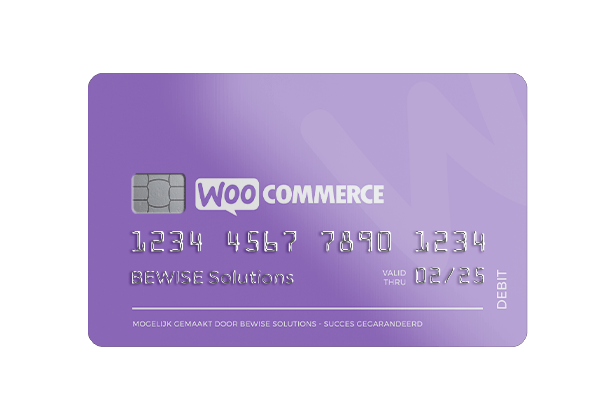 Creditcard WooCommerce webshop laten maken